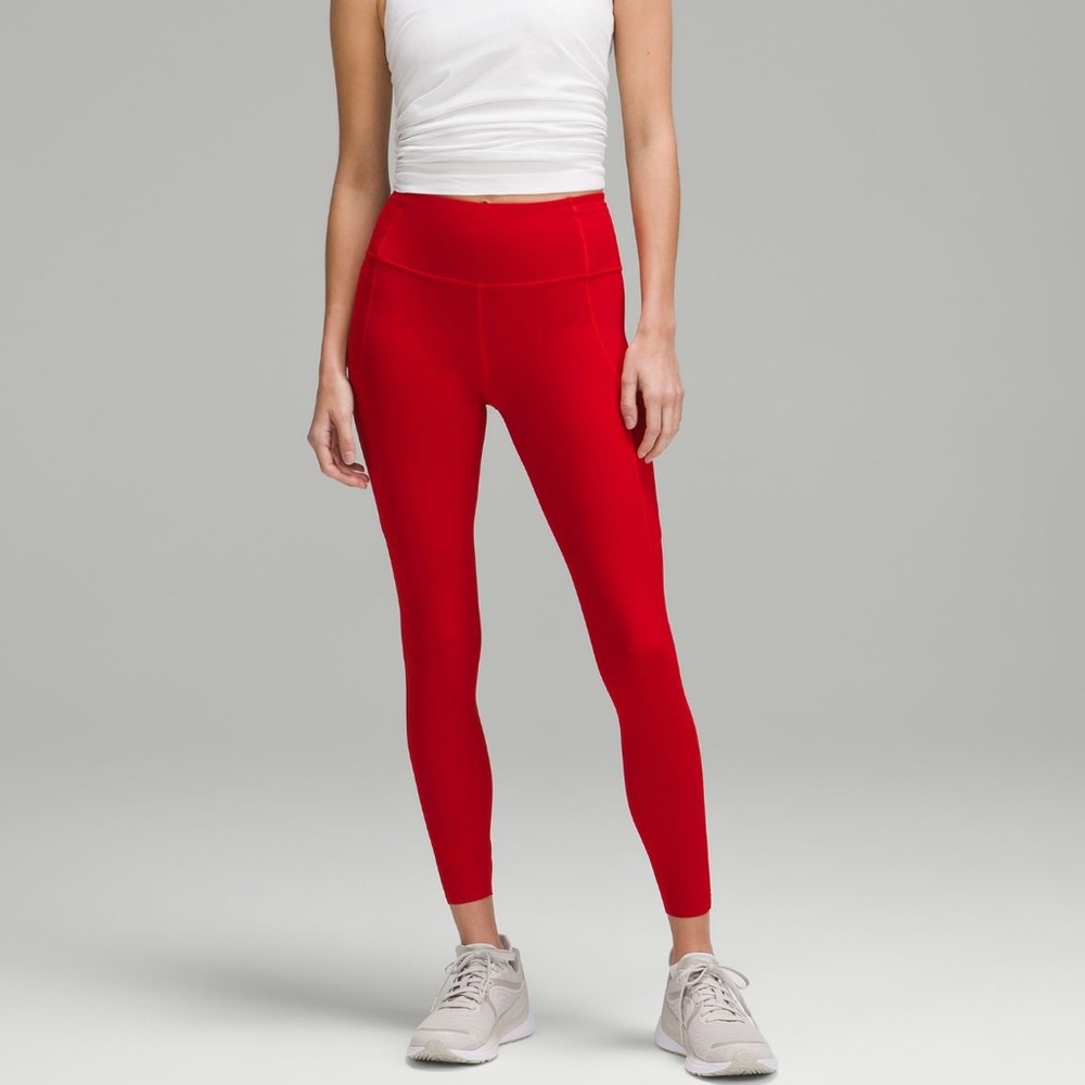 Lululemon Fast & Free 7/8 Tight II *Non-Reflective Nulux 25"